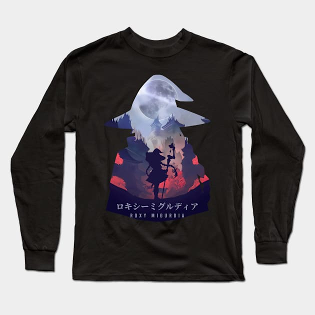 Roxy - Dark Illusion Long Sleeve T-Shirt by The Artz